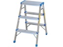 Лестницы алюминиевые двойные 2x3 DRABEX 7002