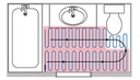 SÚPRAVA VYKUROVACEJ PODLOŽKY SUNSTONE PVC T0 KIT 17m2 Typ Mat