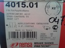 BRAKE SHOES BRAKES REMSA 4015.01 FIAT 126 I photo 2 - milautoparts-fr.ukrlive.com