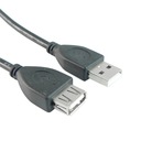 Подключение USB 2.0, вилка A в розетку A (3 м)