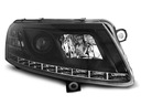 Lampy Audi A6 C6 4F Black Daylight LED dzienne RL