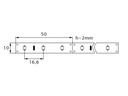 LED pásik PRO 2835 300/5m 60W - teplá biela - 5m Napätie (V) 12V DC