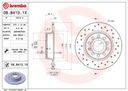 BREMBO XTRA DISCS REAR AUDI A3 SPORTBACK 8P 8V photo 2 - milautoparts-fr.ukrlive.com