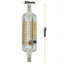 LED žiarovka R7s 5W=40W Biela Teplá 2 ks Kód výrobcu 11019002501