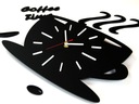 NÁSTENNÉ HODINY COFFEE TIME ŠÁLKA SATIN Značka ModernClock