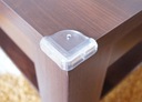 20x ZABEZPEČENIE NA ROHY KANTY NÁBYTKU STOLOVÁ SKRIŇA CHRÁNIČ ROHOV Výška produktu 2 cm