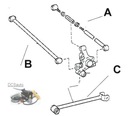 SWINGARM LEFT OR RIGHT REAR TOYOTA CAMRY _V2_ SRLINE 813537-4 photo 3 - milautoparts-fr.ukrlive.com