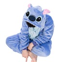 STITCH Pyžamo Pre Deti Kigurumi Onesie Prevlek Kostým Sticz Stich 122 Značka bez značky