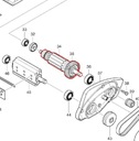 РОТОР MAKITA для FS6300 (СИМВОЛ: 515754-1)