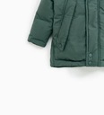 Páperová bunda s kapucňou Zara roz. 86 12-18 mie. Vek dieťaťa 12 mesiacov +