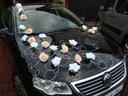 Эксклюзивное украшение свадебного автомобиля