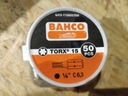 СВЕРЛА BAHCO ДЛЯ ВИНТОВ TORX 15-50 шт.