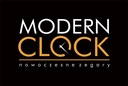 Veľké nástenné hodiny - Blink 75cn BLACK ModernClock Tvar nepravidelný