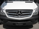 Mercedes Sprinter W906 2013+ ХРОМНЫЕ накладки на решетку радиатора