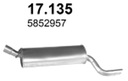 SILENCER END OPEL CORSA COMBO 1.2 1.4 1.7D photo 2 - milautoparts-fr.ukrlive.com