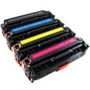 Toner pre tlačiareň HP CM1312nfi MFP CP1500 CP1510 Farba čierna červená (purpurová) modrá (azúrová) žltá