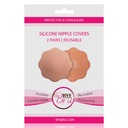 Kryty na bradavky - Bye Bra Fabric Nipple Covers Nude 1 pár Kolekcia BYE18A