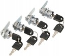 ZAMEK KASETOWY 20 MM SYSTEM 1 KLUCZA DO SKRZYNEK