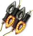 Указатели поворотов MOTORCYCLE ARROW 12 LED 4 шт. КОМПЛЕКТ ПОИГРАТЕЛЕЙ