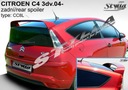 Спойлер спойлер на Citroen C4 купе MK1 11/2004--