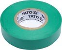 Лента изоляционная 15мм х 20м зеленая YT-81595 YATO