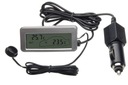 Автомобильный термометр с ЖК-дисплеем для внутреннего и наружного использования