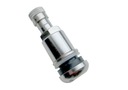 Zawór Koła Skręcany Metalowy TR525 Niklowany Srebr