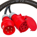 dielenský predlžovací kábel 16A 5p gumový OW 5x2,5 10m EAN (GTIN) 5906765591836
