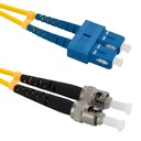 Patchcord SC/UPC-ST/UPC 9/125 2m optický Dĺžka kábla 2 m