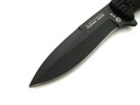 Taktický nôž Black Tactical Aluminium K25 31574, oceľ 7CR17MoV Materiál rukoväte hliník