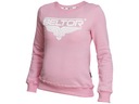 BELTOR BW BLUZA DAMSKA GIRL CLASSIC CREWNECK RÓŻOWA PINK S LOGO BAWEŁNA