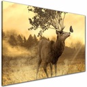 Картина ОЛЕНЬЯ ЛЕС Большая для спальни на холсте