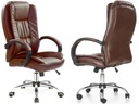 Комфортный офисный стул RELAX BROWN 130кг ---24Ч