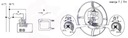 Axiální ventilátor fi 125 mm 125 LD standard Kód výrobce VENTS125_LD