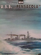 Модель карты № 44 тяжелый крейсер USS Pensacola