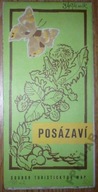 Чехія - Регіон ПОСАЗАВІ туристична карта 1981 р.