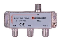 2 WAY TAP 2-кратный Ответвитель Johansson 20 dB 4522