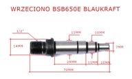 Шпиндель для перфоратора BLAUKRAFT BSB 650