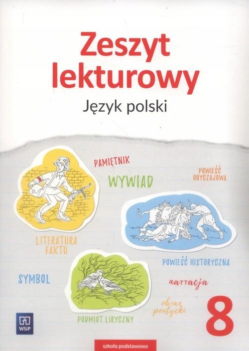 Język Polski Klasa 8 Nowa Era Język polski Klasa 8 Zeszyt lekturowy WSiP 7556955821 - Allegro.pl