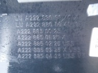 bumper rear part rear MERCEDES S KLASA 222 2013
