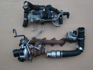 Ford fiesta mk7 1.4 tdci тубрина турбина 9673283680 - фото
