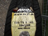 AVON Avanza AV9 185/75R16C 2019 NOVÁ FV