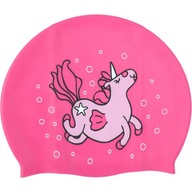 Plavecká čiapka na bazén pre deti 4-8 rokov KIDDIE Unicorn