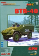 GPM č. 153 Kolesový obrnený transportér BTR-40