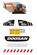 Samolepky polep DOOSAN DX380LC