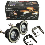 ŚWIATŁA DZIENNE DRL COB LED ANGEL EYE 76mm 3200lm