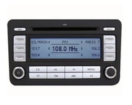 VW RCD500 MP3 6CD Továrenské rádio VW Golf V Passat B6 Caddy Touran EOS