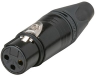 XLR konektor 3pin samica Neutrik NC3FXX-B