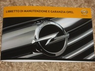 Opel книга serwisowa gwarancyjna wlochy итальянский
