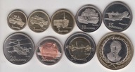 NOWOROSJA 2015r zestaw 9 monet